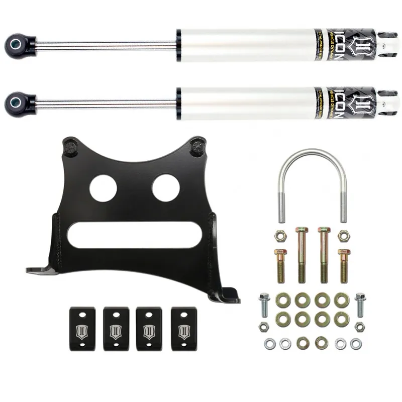 2005-2022 Ford F250 & F350 ICON Dual Steering Stabilizer Kit | 36511-65000