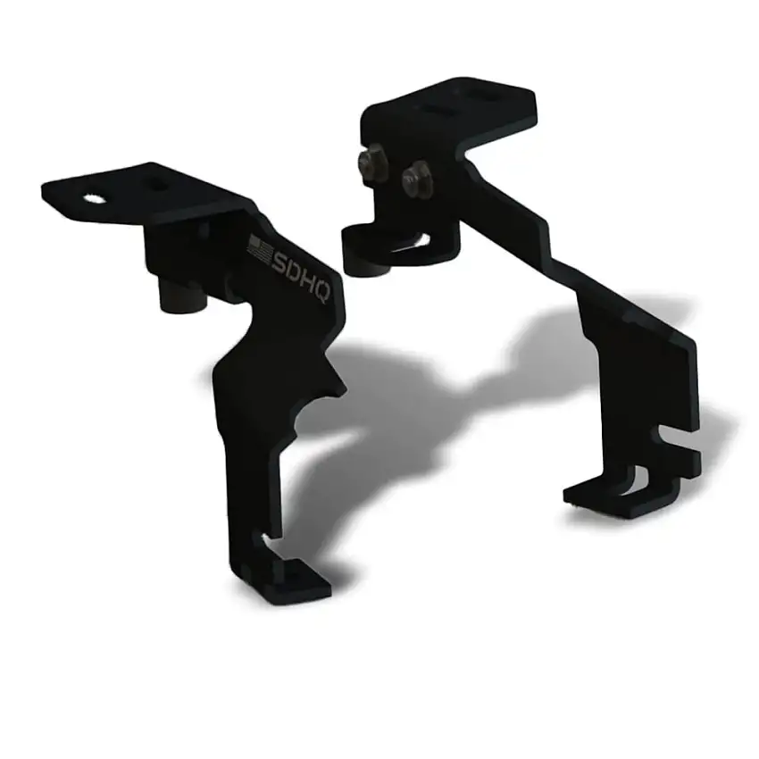 SDHQ Built A-Pillar Light Mounts 17-22 Ford SuperDuty
