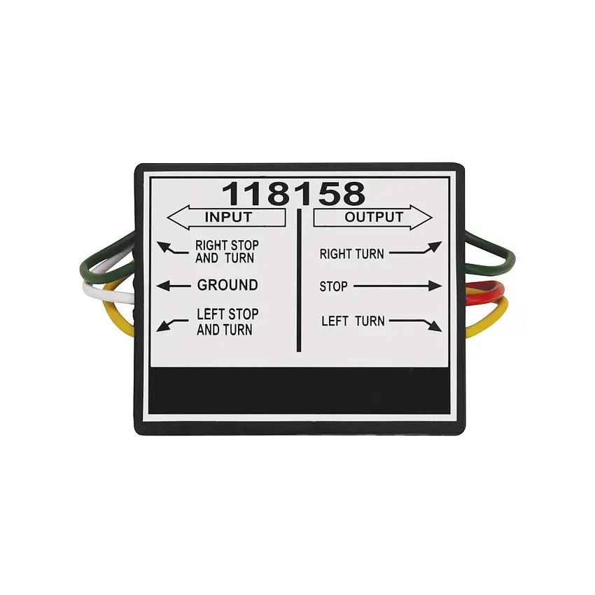 Tekonsha Taillight Converter for Connecting Tow Vehicles w/2 Wire Systems to Towed Vehicles w/3 Wire Systems