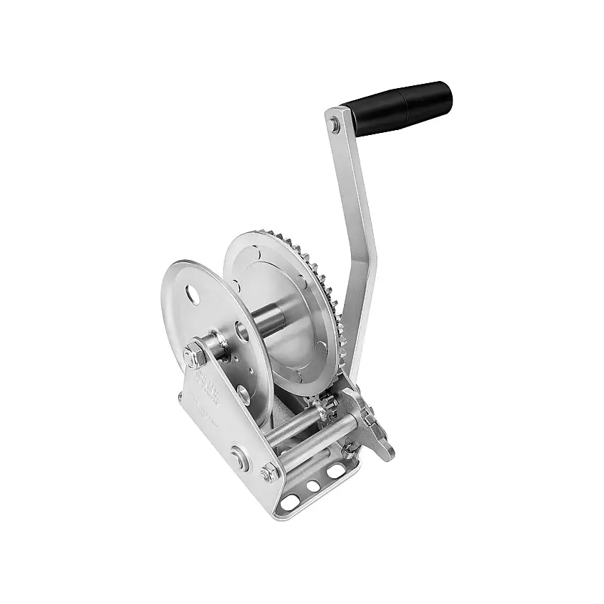 Fulton Trailer Winch, Single-Speed, 1,500 lbs. Capacity, No Strap FL142200