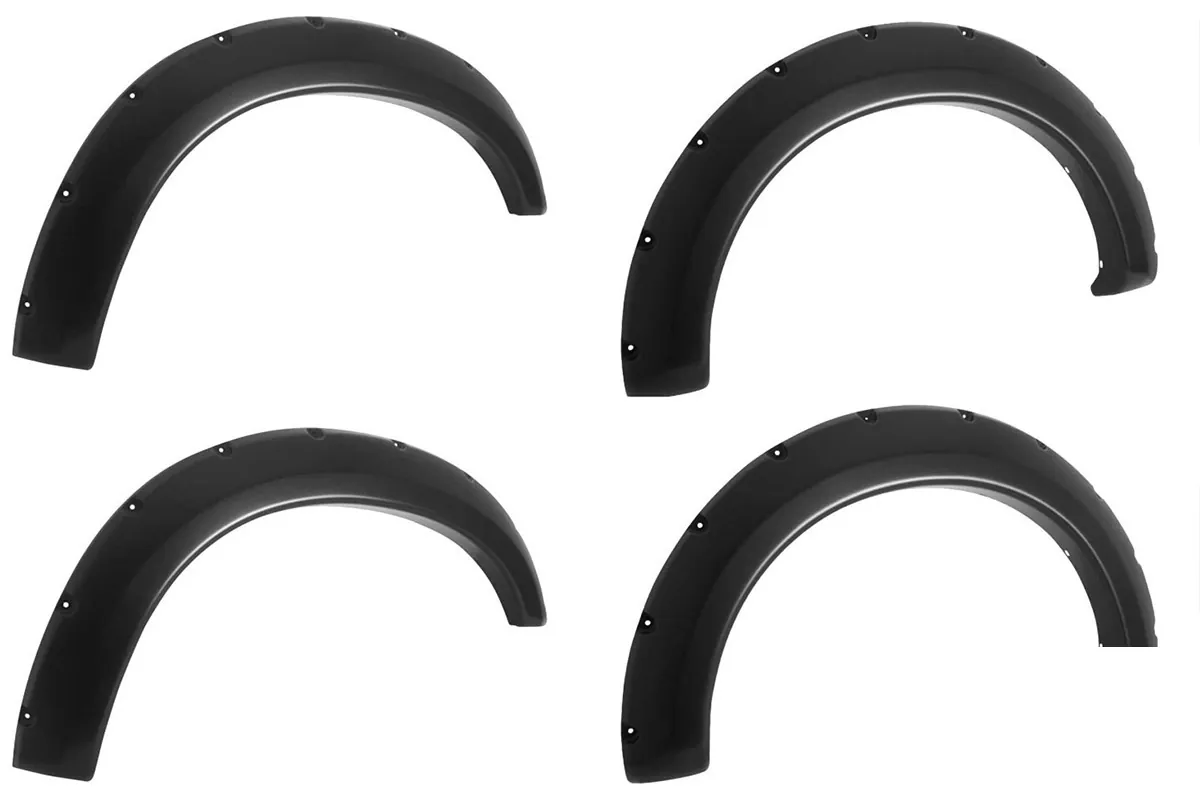 2015-2017 Ford F150 EGR Ink Pre-Painted Bolt-On Style Fender Flares (Oxford White) | 793474-Z1