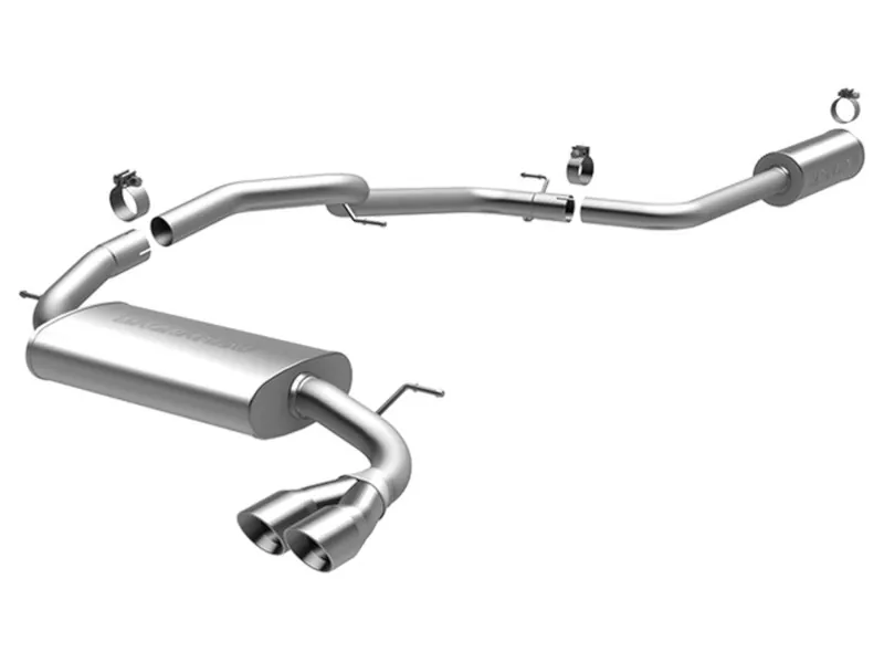 2012-2018 Focus NA Magnaflow Stainless Steel Catback Dual-Exit Exhaust System | 15072