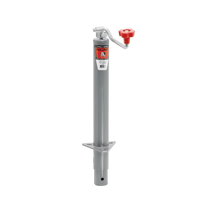 Bulldog 2,000 lbs. Round A-Frame Trailer Jack Topwind 15 in. Lift 155033