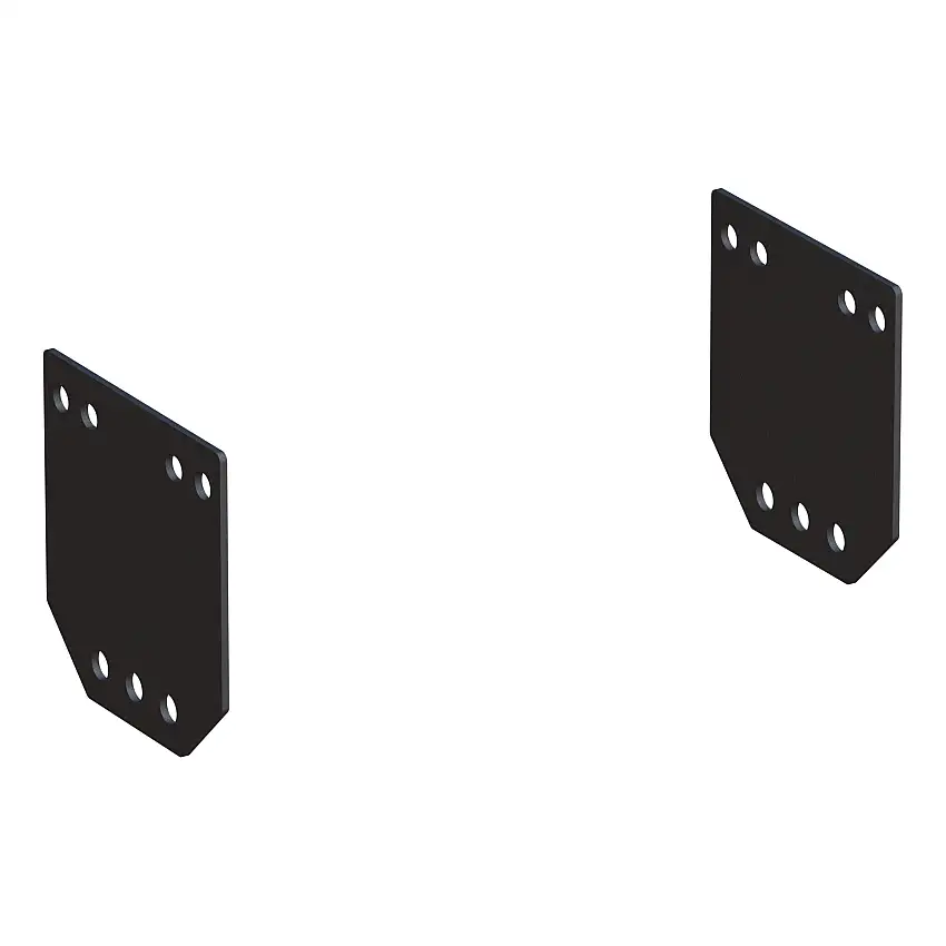 CURT Ram 5th Wheel Puck System Leg Spacers (2-Pack) Fifth Wheel Trailer Hitch Mount Kit