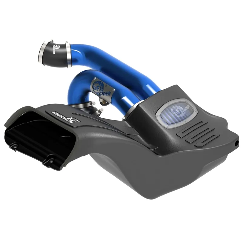 2017-2019 Ford Raptor 3.5L EcoBoost aFe Momentum XP Pro 5R Cold Air Intake Kit (Blue) | 54-73120-L