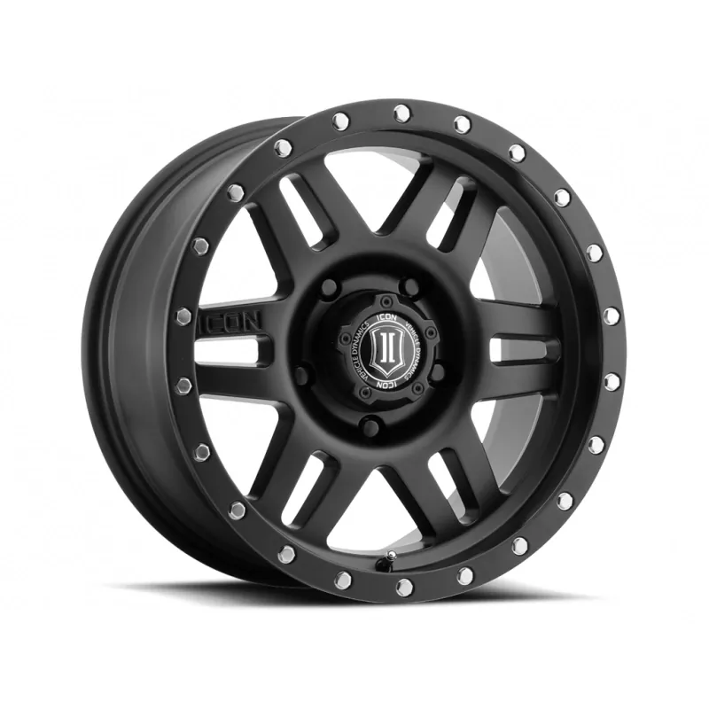 2004-2026 Ford F150 ICON Six Speed 17x8.5 Wheel Satin Black | 1417856350SB