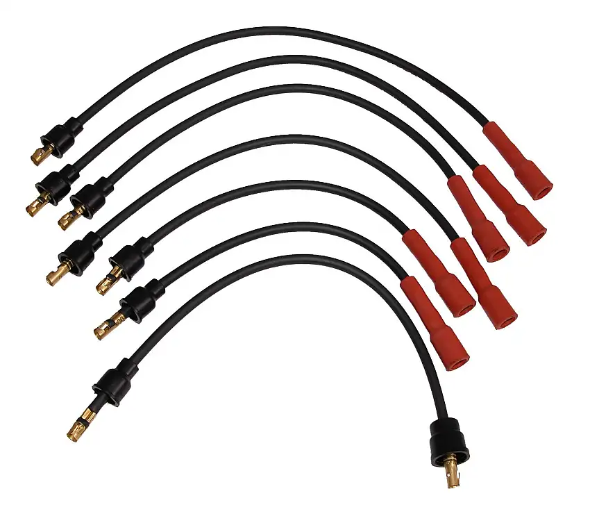 Omix-ADA Spark Plug Wire Set For 1972-75 Jeep CJ Series & Full Size With 6 Cyl 17245.08