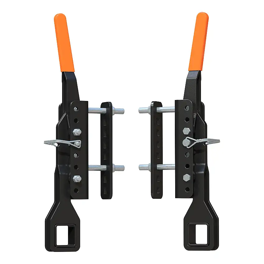 CURT Replacement TruTrack Trailer-Mounted Support Brackets with Handles (2-Pack) 19298