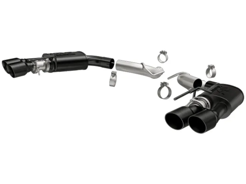 2018-2023 Ford Mustang GT Magnaflow Competition Series Axle-Back Exhaust System Black | 19419