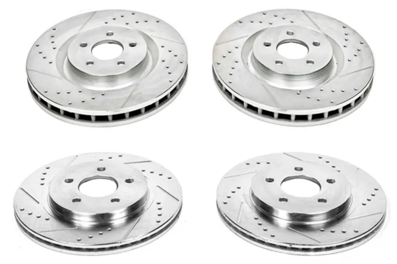 2013-2014 Shelby GT500 Power Stop Z26 Street Warrior Front & Rear 1-Click Brake Kit | K6401-26