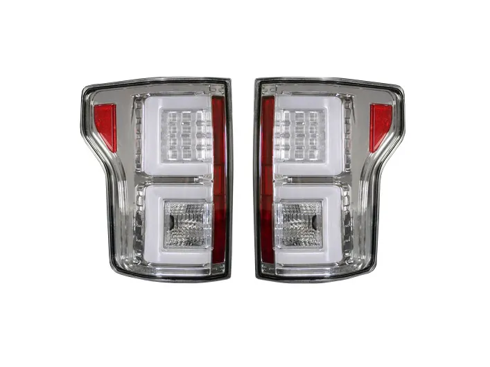 2015-2017 Ford F150 Recon LED Clear Taillights | 264268CL