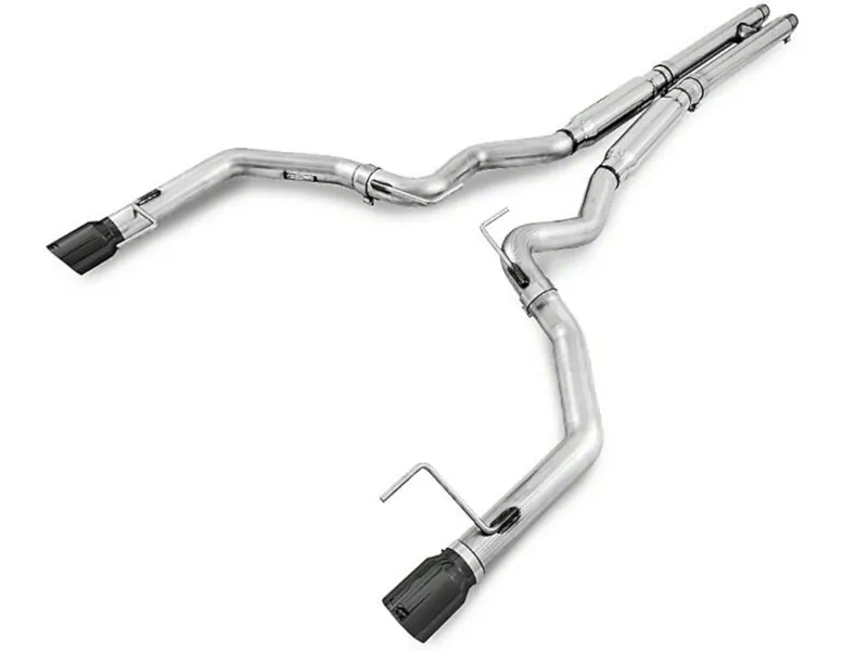 2015-2017 Ford Mustang GT AWE Track Edition Cat-Back Exhaust System with Diamond Black Tips | 3020-33030