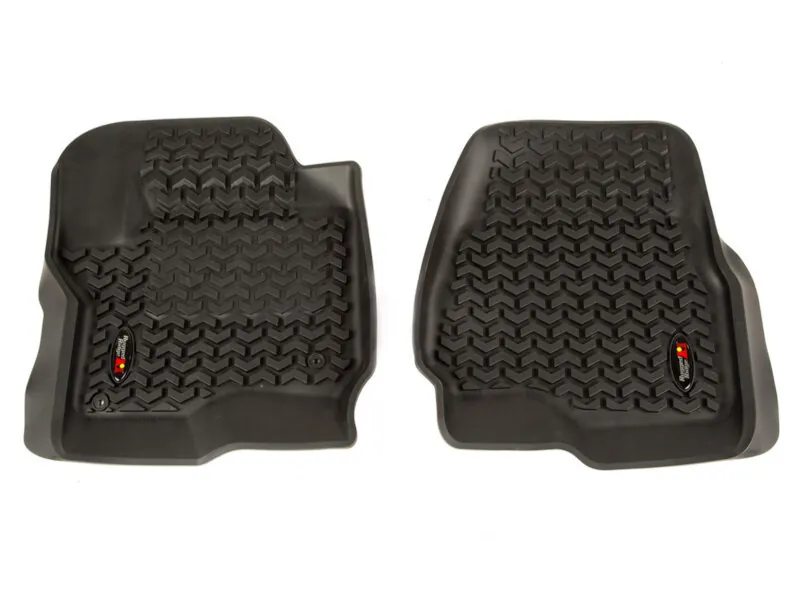 2017-2026 Ford F250 & F350 Rugged Ridge Front Floor Mat Kit 82902.40