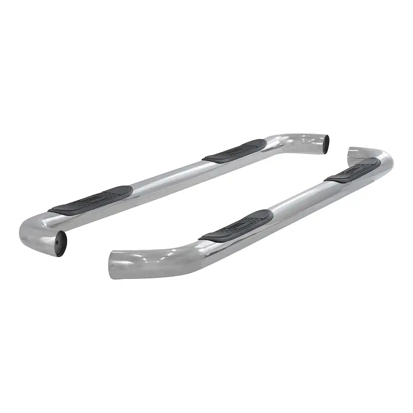 ARIES 203010-2 3-Inch Round Polished Stainless Steel Nerf Bars, No-Drill, Fits Select Ford Explorer Sport Trac