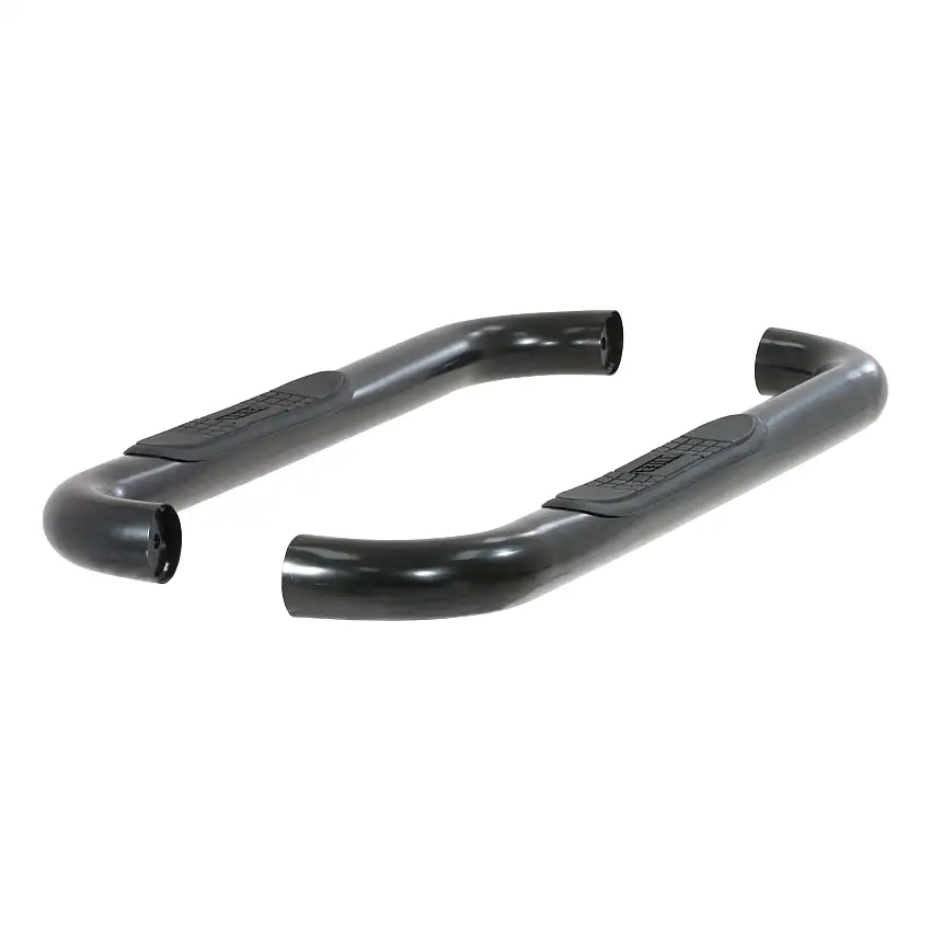 ARIES 203014 3-Inch Round Black Steel Nerf Bars, No-Drill, Fits Select Ford F-250, F-350 Super Duty