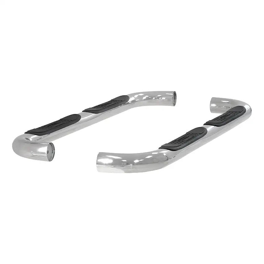 ARIES 203033-2 3-Inch Round Polished Stainless Steel Nerf Bars, No-Drill, Fits Select Mazda B-Series, Ford Ranger