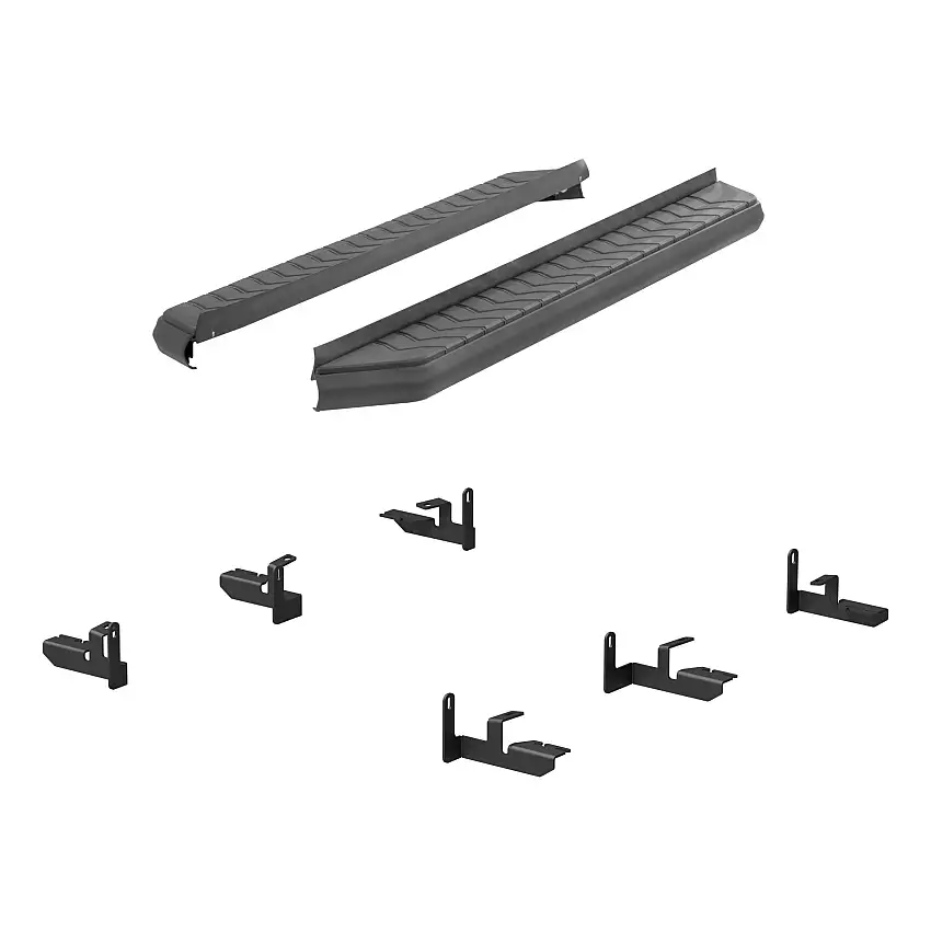 ARIES 2061038 AeroTread 5 x 73-Inch Black Stainless SUV Running Boards, Select Nissan Pathfinder