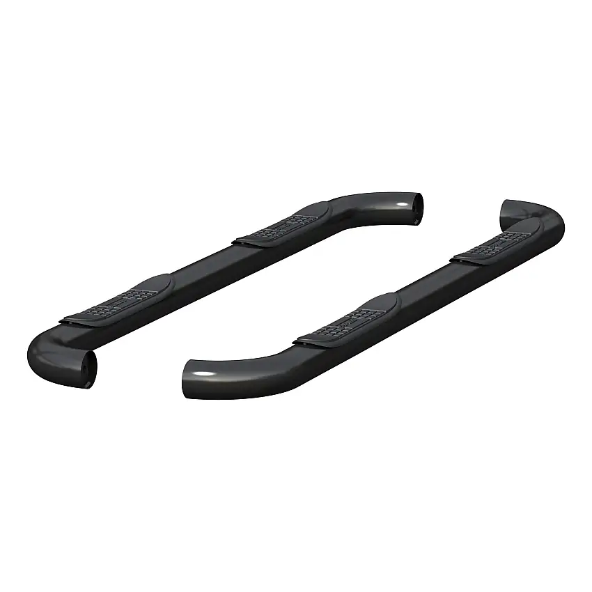 ARIES 215040 3-Inch Round Black Stainless Steel Nerf Bars, No-Drill, Fits Select Dodge, Ram 1500