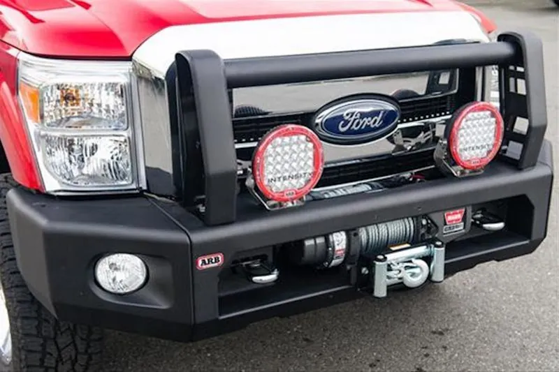 2011-2016 Ford F250 & F350 ARB Sahara Style Modular Winch Front Bumper | 2236020