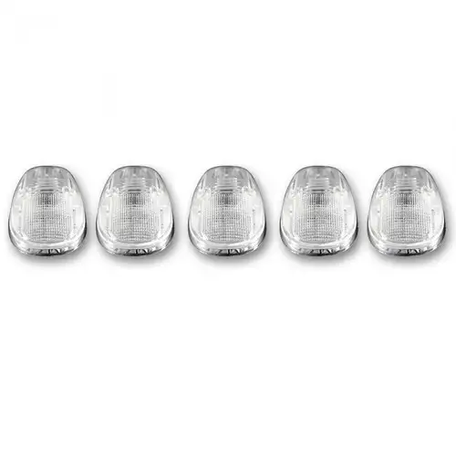RECON Dodge RAM 99-02 5 Piece Cab Roof Light Set LED Clear Lens in Amber