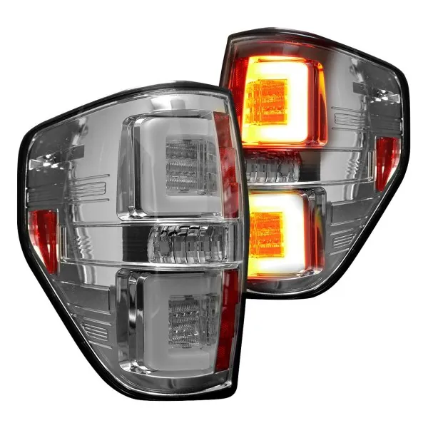 2009-2014 Ford F150 Recon OLED Clear Taillights | 264368CL