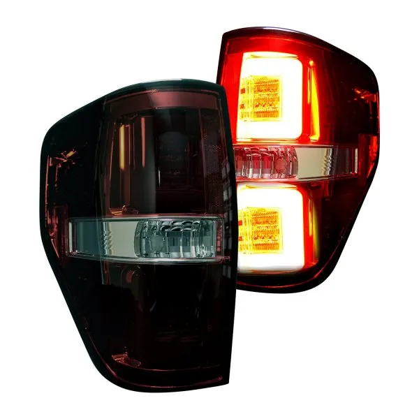 2009-2014 Ford F150 Recon OLED Smoked Taillights | 264368BK