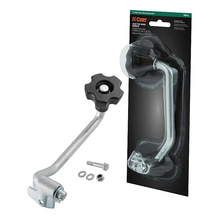 CURT Replacement Jack Top-Wind Handle (Packaged) 28944