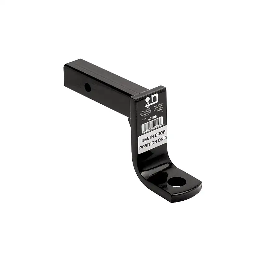 Draw-tite Trailer Hitch Ball Mount, Fits 2 in. Receiver, 6 in. Drop, 10,000 lbss. Capacity, Black