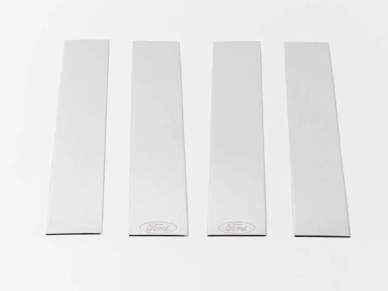 2017-2022 Ford F250 & F350 SuperCrew & SuperCab Putco Black Platinum Pillar Posts (without Keypad) | 402685FD