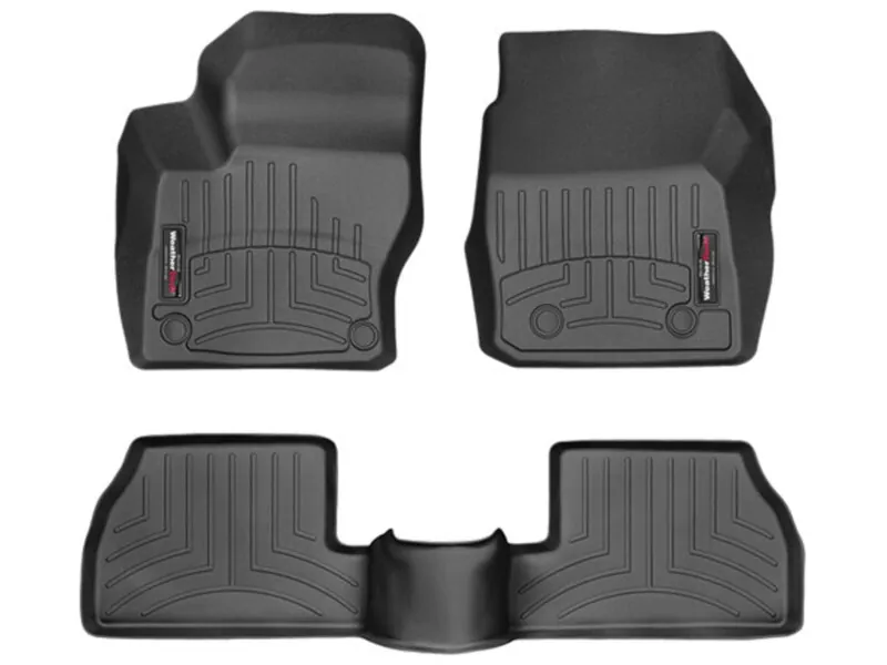 2016-2017 Focus RS WeatherTech Laser Measured FloorMats (Black) WT-| 449791-440752