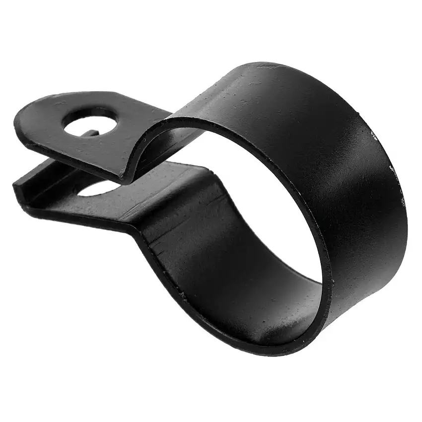 CLIP, front pipe to strap