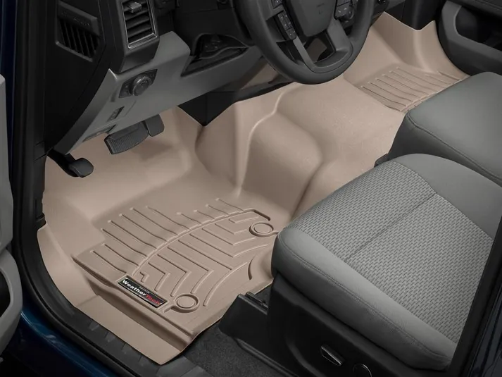 2017-20212 Ford F250 & F350 WeatherTech Laser Measured Over-the-Hump Floor Liner (Tan) WT-| 4510321