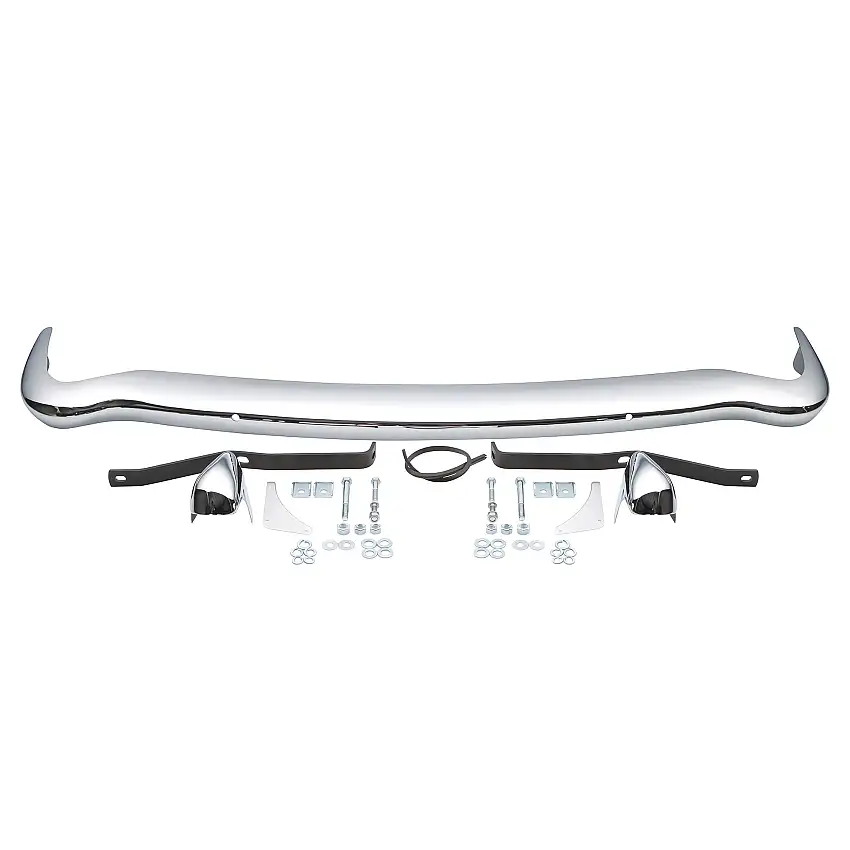 REAR BUMPER KIT, w/all chrome overriders
