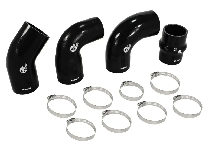 2013-2018 Focus ST aFe Power BladeRunner Intercooler Couplings & Clamps Kit Fits Factory Intercooler & aFe Tubes | 46-20180A