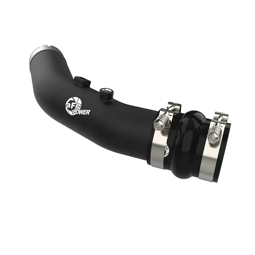 AFE BladeRunner 3" Aluminum Hot Charge Pipe 23-25 Ford 6.7L Powerstroke H.O.