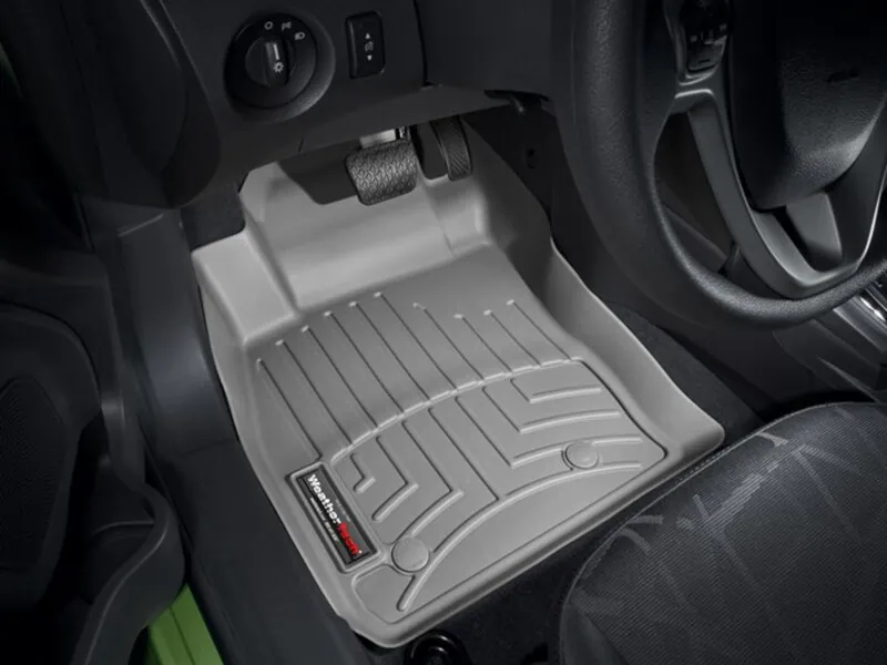 2014-2017 Fiesta WeatherTech Laser Measured Front FloorMats (Gray) WT-| 463231