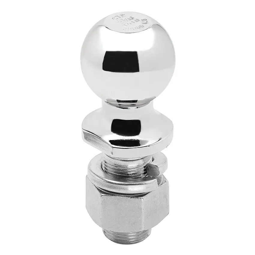 Draw-tite Trailer Hitch Ball, 2-5/16 in. Diameter, 25,000 lbs. Capacity, 1-1/4 in. Shank Dia, 2-1/2 in. Shank Length, Chrome