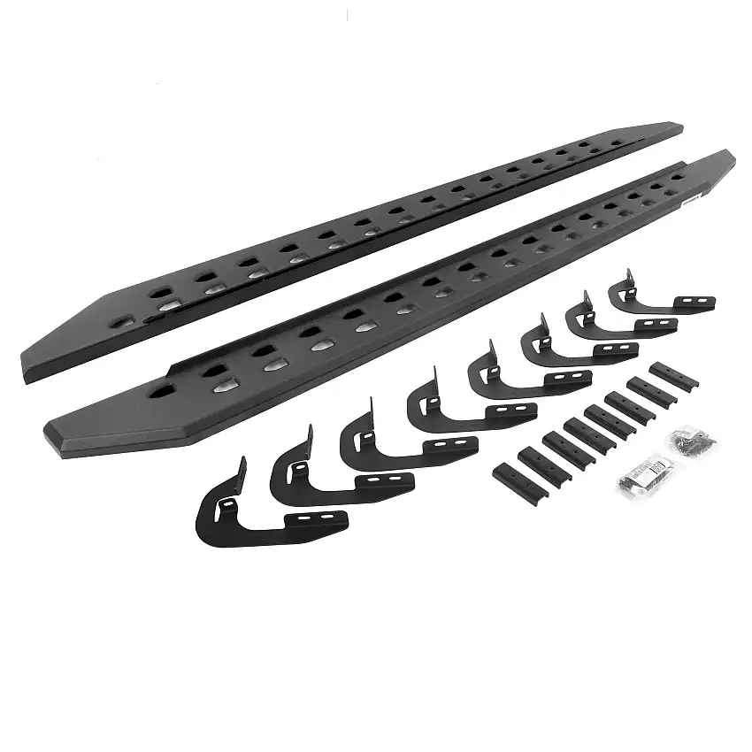 Go Rhino 69405880SPC RB20 Slim Line Running Boards with Mounting Brackets Kit