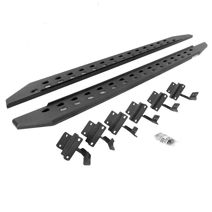 Go Rhino 69417780SPC RB20 Slim Line Running Boards with Mounting Brackets Kit