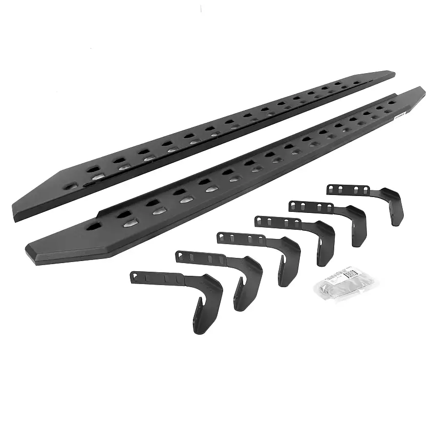 Go Rhino 69415087SPC RB20 Slim Line Running Boards with Mounting Brackets Kit