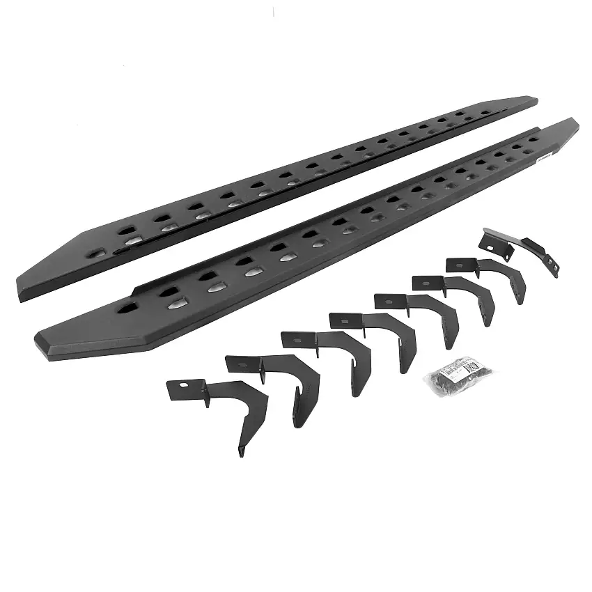 Go Rhino 69423580SPC RB20 Slim Line Running Boards with Mounting Brackets Kit