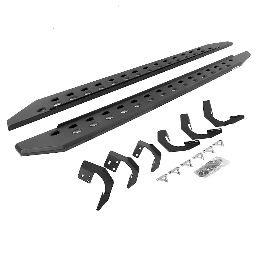 Go Rhino 69429980SPC RB20 Slim Line Running Boards with Mounting Brackets Kit