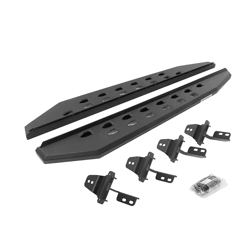 Go Rhino 69492648SPC RB20 Slim Line Running Boards with Mounting Brackets Kit