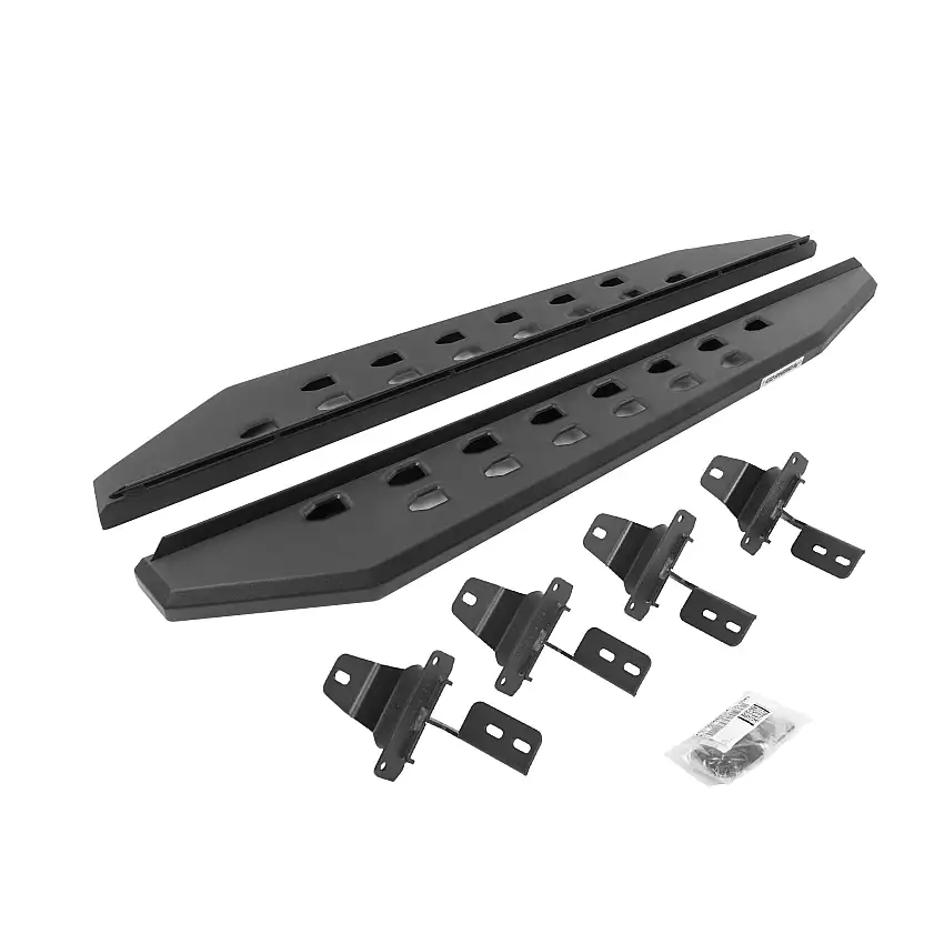 Go Rhino 69492748SPC RB20 Slim Line Running Boards with Mounting Brackets Kit