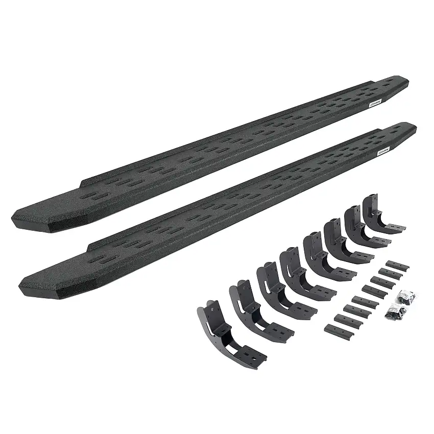 Go Rhino 69604880T RB30 Running Boards with Mounting Bracket Kit