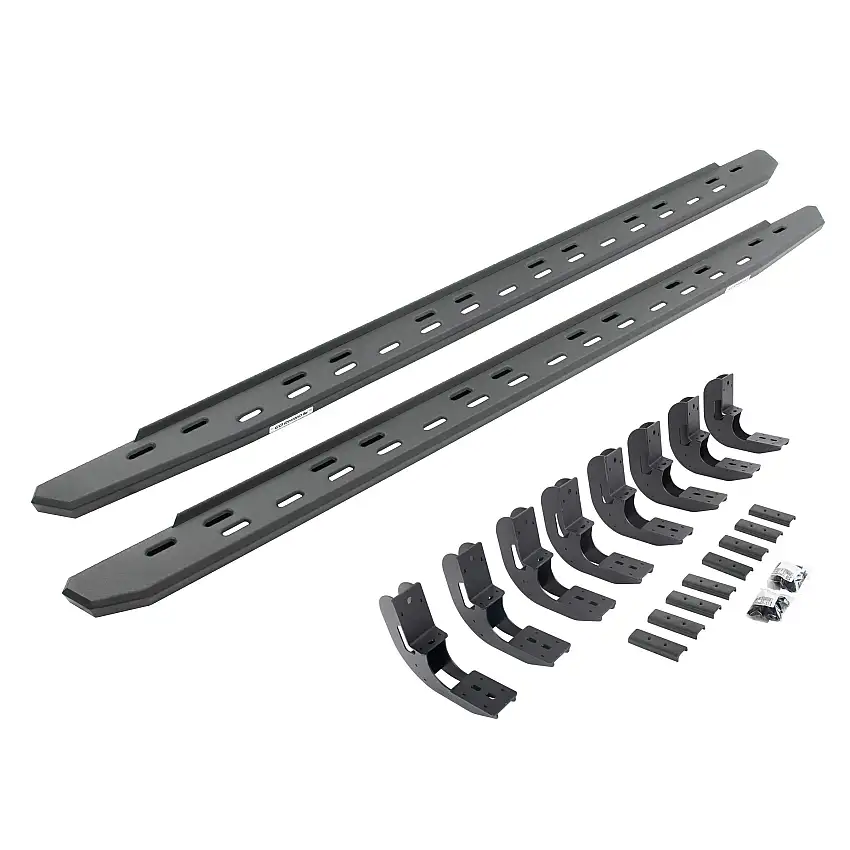 Go Rhino 69604887SPC RB30 Slim Line Running Boards with Mounting Bracket Kit