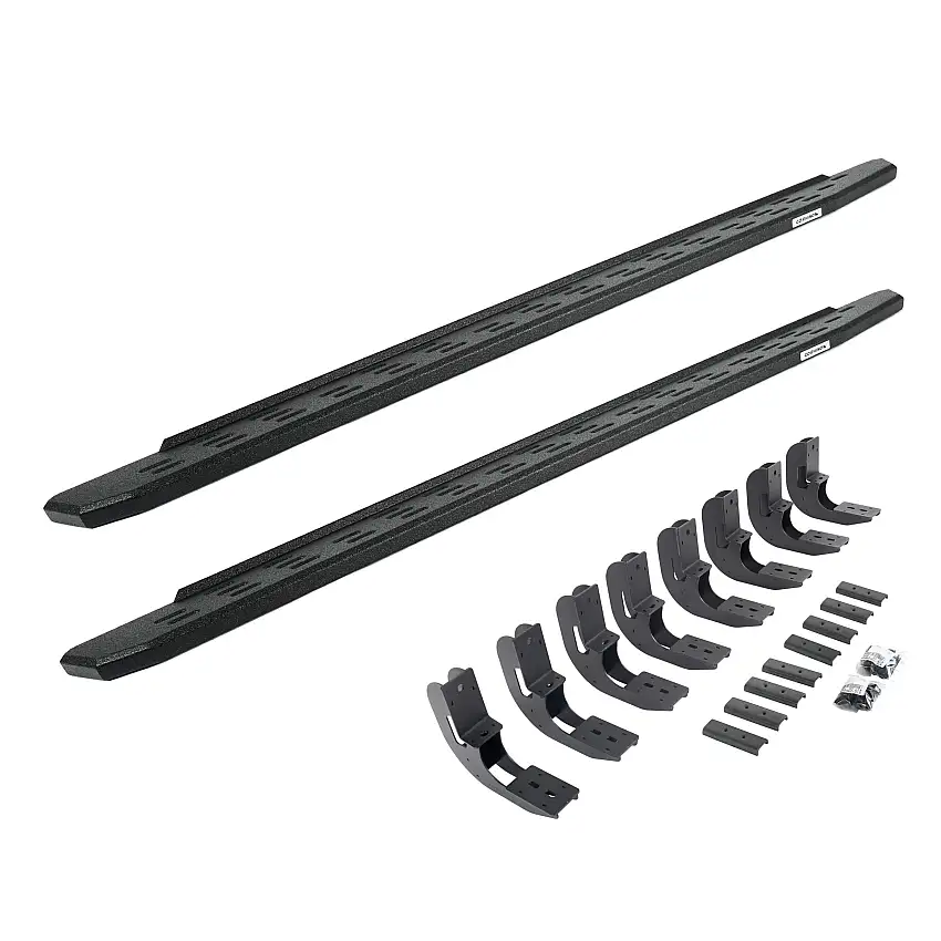 Go Rhino 69604887T RB30 Running Boards with Mounting Bracket Kit