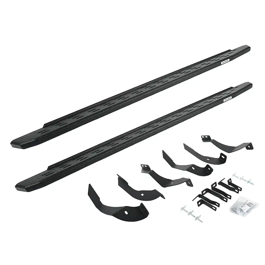Go Rhino 69605187T RB30 Running Boards with Mounting Bracket Kit