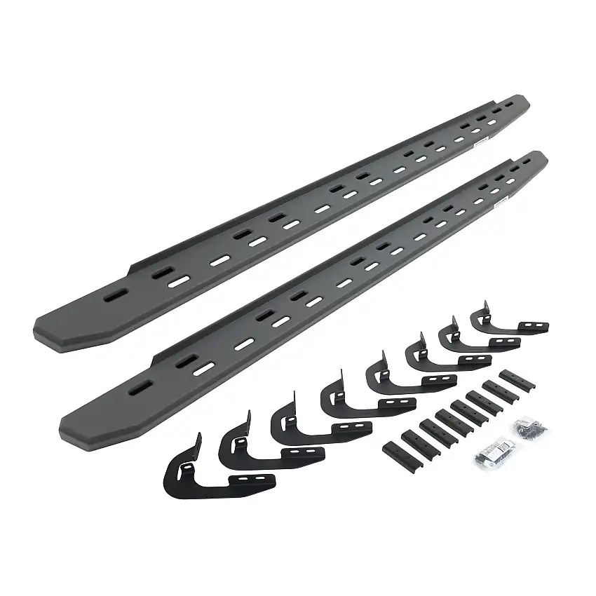 Go Rhino 69605880SPC RB30 Slim Line Running Boards with Mounting Bracket Kit