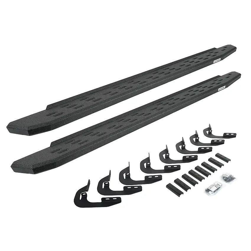 Go Rhino 69605880T RB30 Running Boards with Mounting Bracket Kit